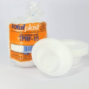 TPRF-15 POTE EPS CUMBUCA 152X45MM 15CM C/20 TOTALPLAST