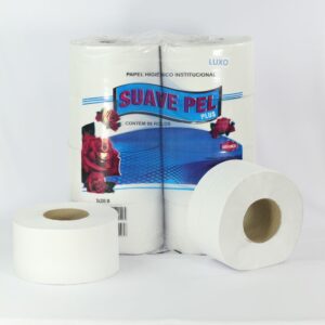 PAPEL HIGIENICO ROLÃO LUXO ADVANCE 300MTS C/8