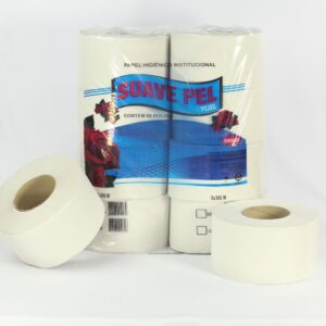 PAPEL HIGIENICO SUAVEPEL BRANCO ROLAO ADVANCE 300MTS C/8