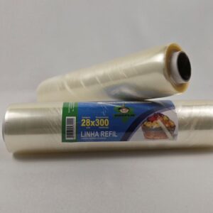 BOBINA PVC 28CMX300MTS - GUARUFILM