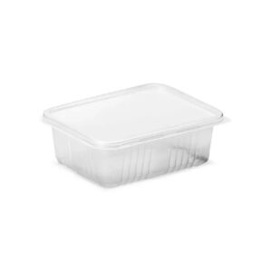 G305-CONJUNTO POTE E TAMPA RETANGULAR TR 1.000ML PP C/100 GALVANOTEK