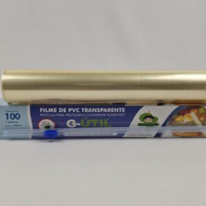 CAIXA TRILHO BOBINA PVC 28X100MTS - GUARUFILM