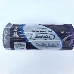 ROLO SACO DE LIXO 50 LITROS 63X80X0,03 C/25 EMBALAC