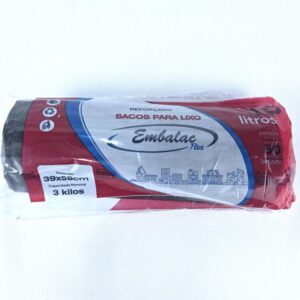 ROLO SACO DE LIXO 15 LITROS 39X58X0,03 C/50 EMBALAC
