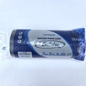 ROLO SACO DE LIXO 100 LITROS 75X105X0,04 C/20 EMBALAC