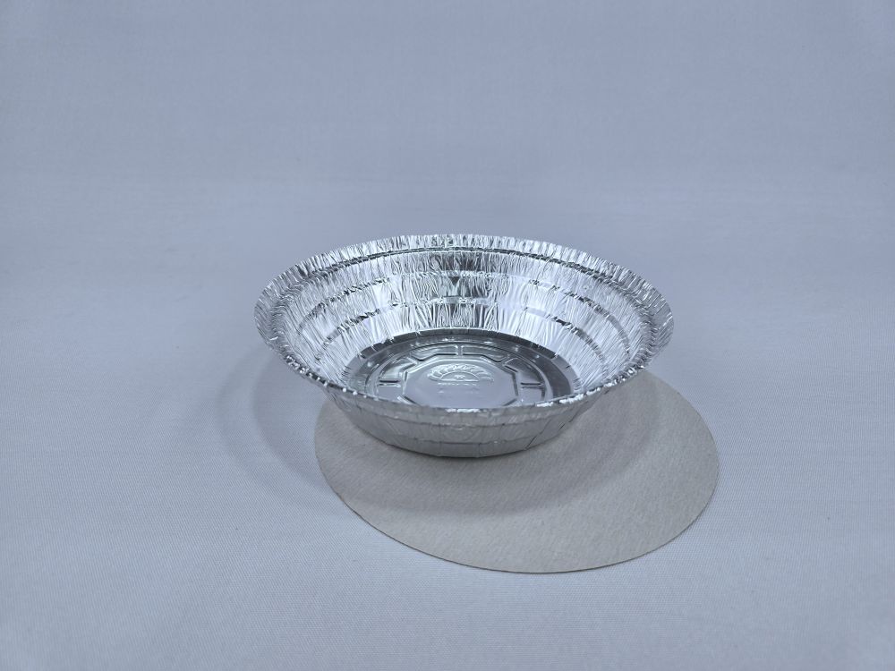MARMITA DE ALUMINIO REDONDA FECHAMENTO MAQUINA W8 850ML C/100 WYDA - Imagem 2