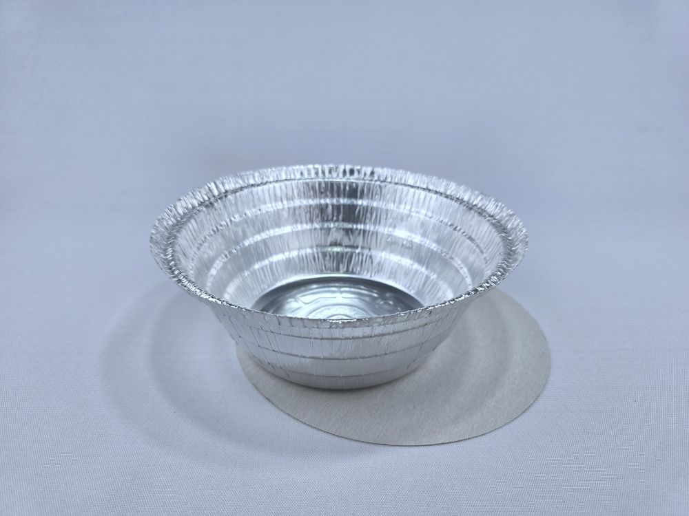MARMITA DE ALUMINIO REDONDA FECHAMENTO MANUAL W9M 1160ML C/100 WYDA - Imagem 3