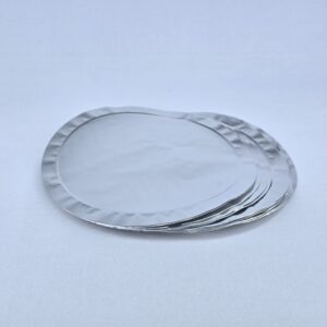 TAMPA DE ALUMINIO PARA MARMITA REDONDA MAQUINA C/100 WYDA
