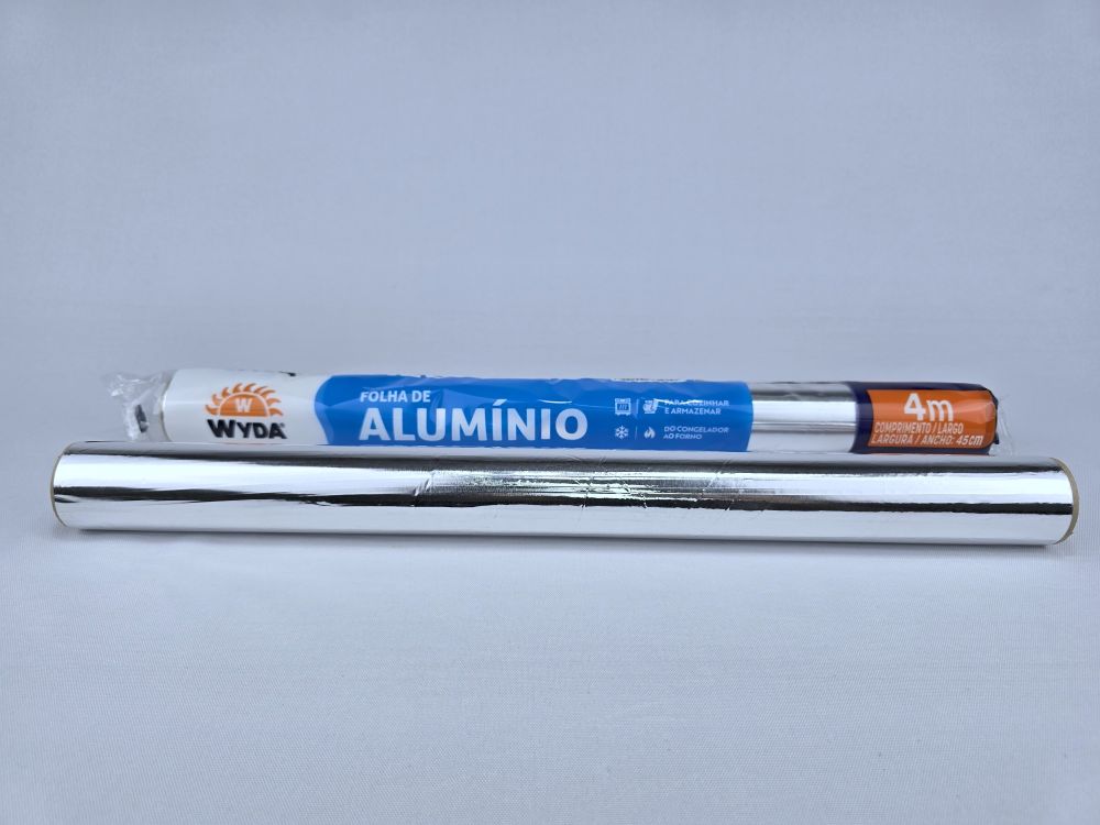 ROLO DE ALUMINIO 45CMX4,0METROS UNIDADE WYDA