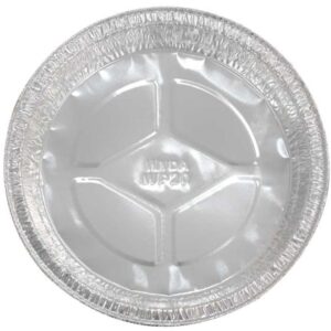 ASSADEIRA DE ALUMINIO REDONDA SEM TAMPA 550ML C/100 WYDA