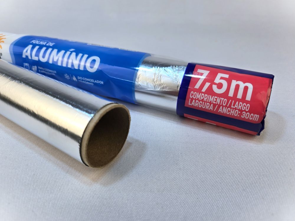 ROLO DE ALUMINIO 30CMX7,5METROS UNIDADE WYDA - Imagem 2