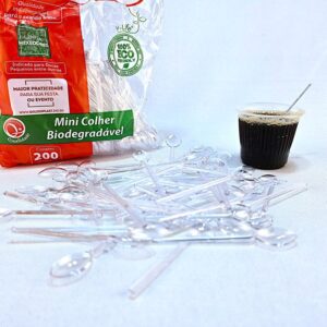 MEXEDOR MINI COLHER 8 CM LITTLECOFFE C/200 GOLDENPLAST