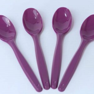 COLHER MASTER ROXA REFORÇADA C/50 GOLDENPLAST