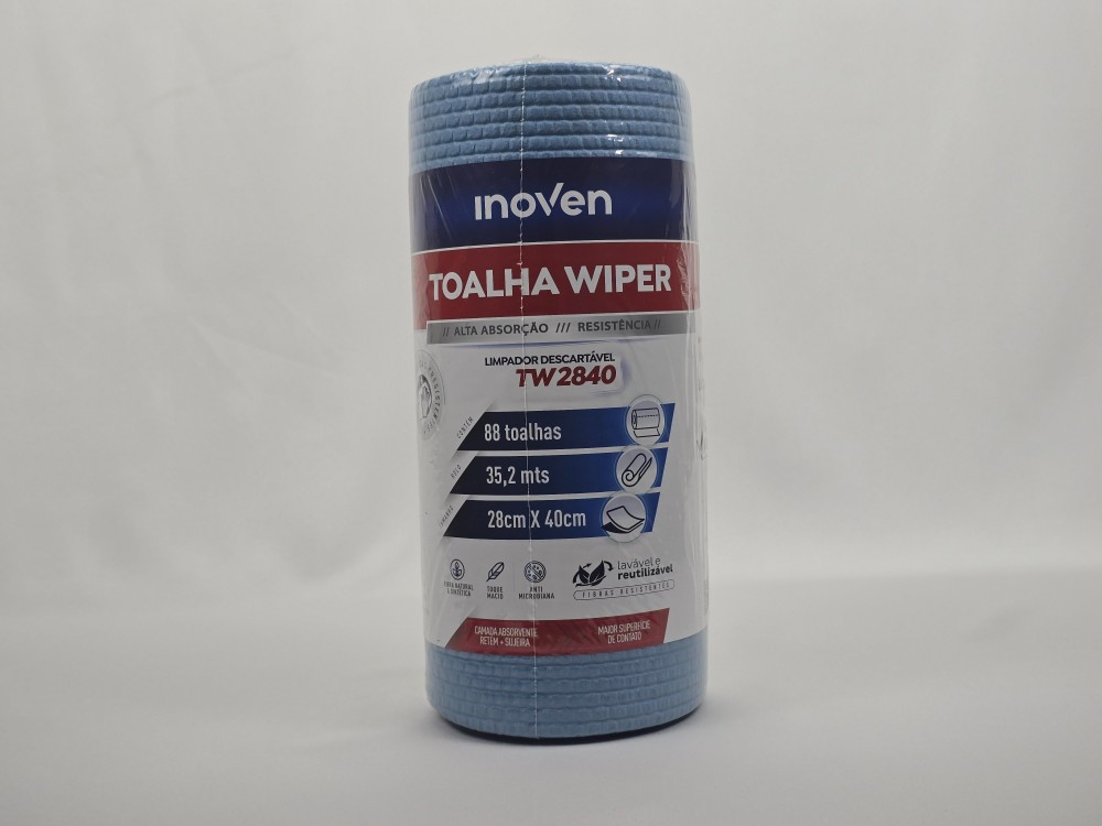 TW2840 - TOALHA WIPER AZUL 78G/M2 C/88