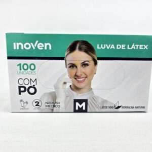 LUVA LATEX M - C/100