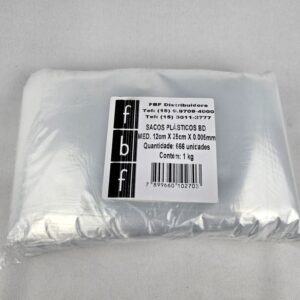 SACO PEBD 12X25X0,05 KG (666)