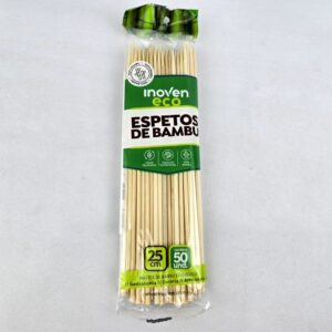 ESPETO DE BAMBU 25CM - C/50