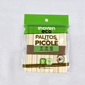 PALITO PICOLE PONTA REDONDA - INOVEN C/50