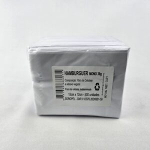 SACO MONO HAMBURGUER (15X12) 30GR C/500 (SRP)