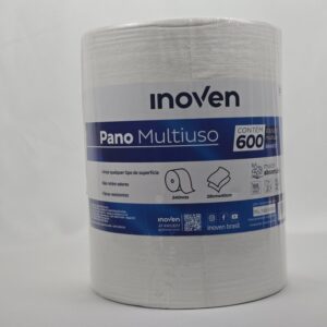 PANO MULTIUSO BRANCO 28CM X 40CM C/600 (240MTS)