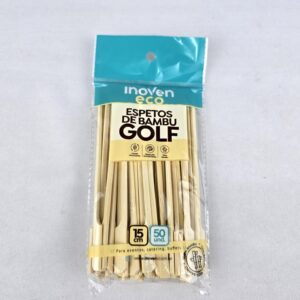 ESPETO GOLF LANCHE 15 CM - C/50