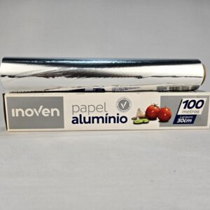 ROLO DE ALUMINIO R30CMX100MTS INOVEN