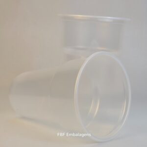 COPO 1.000ML TRANSPARENTE PS LISO C/25 COPAZA