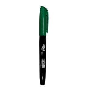 MARCADOR PERMANENTE P. FINA VERDE SLIM JOCAR