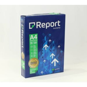 RESMA DE PAPEL SULFITE REPORT A4 C/500